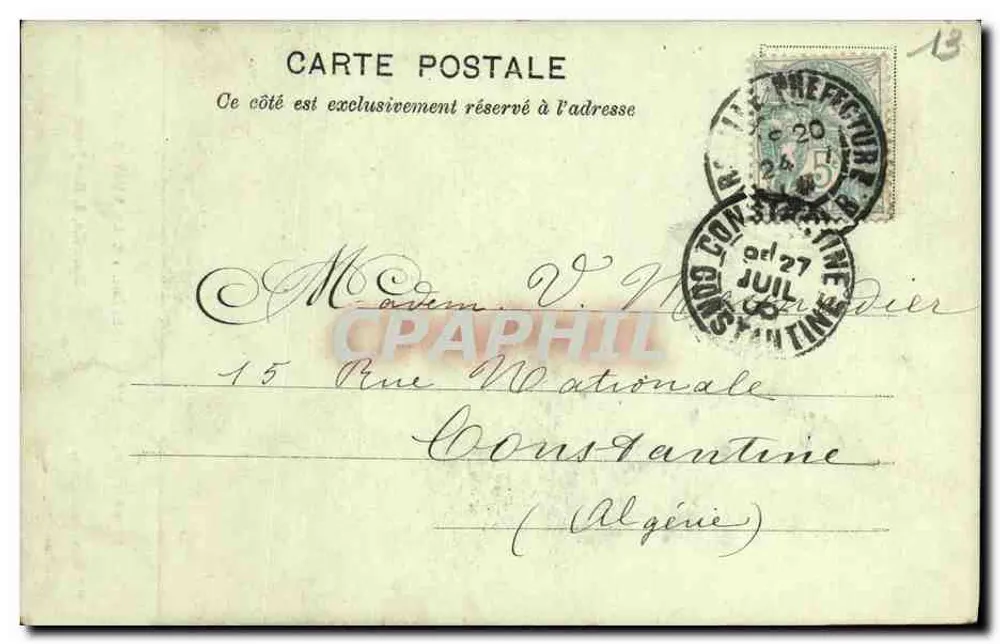 Marselha — 1º mosteiro da Visitação — Deberny - Verso