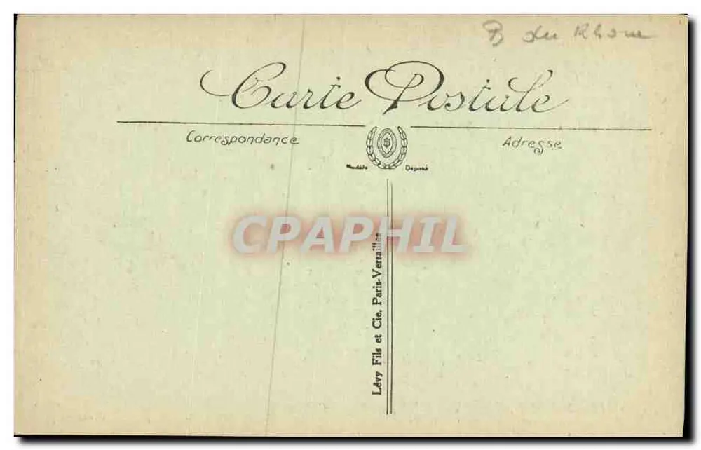 Marseille — Allées de Meilhan und des Capucines — LL. — Selecta - Rückseite