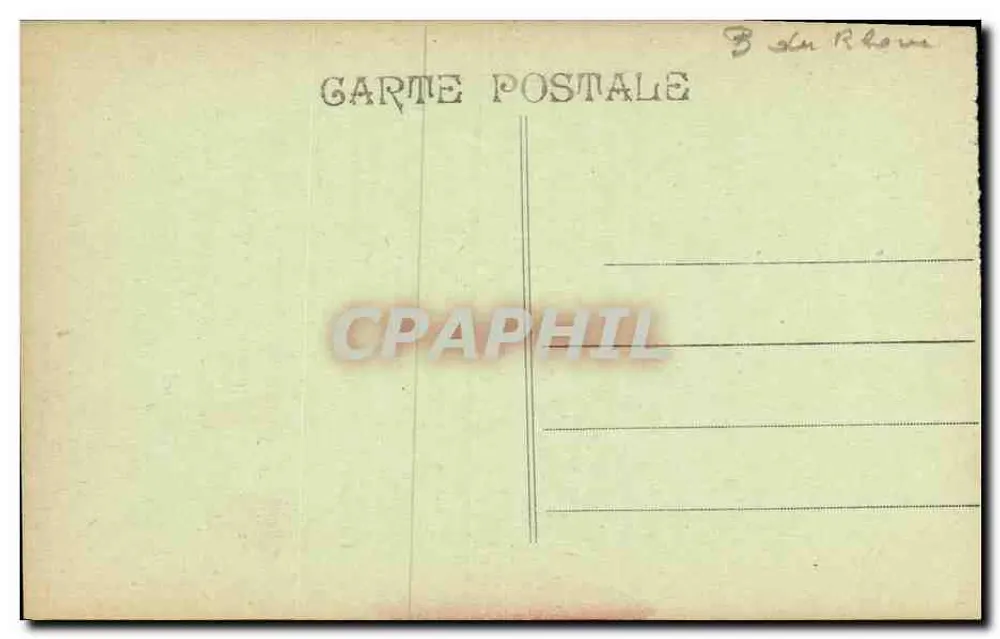 Marselha — La Joliette — Editor não identificado, número de série não visível - Verso
