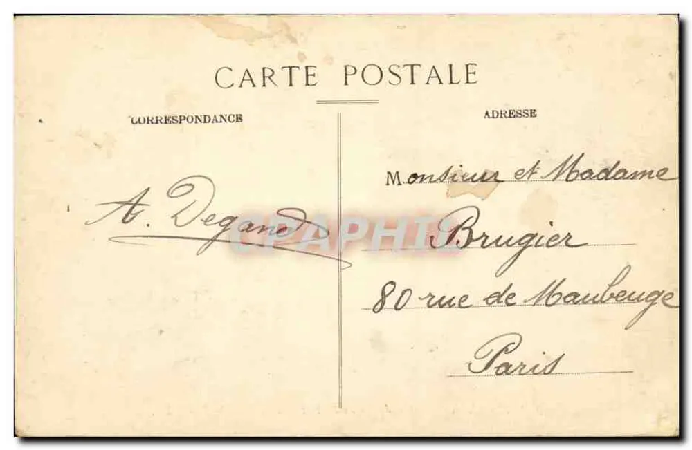 MARSEILLE — Eingang zum Vieux Port und Pont à Transbordeur — EL. - Rückseite