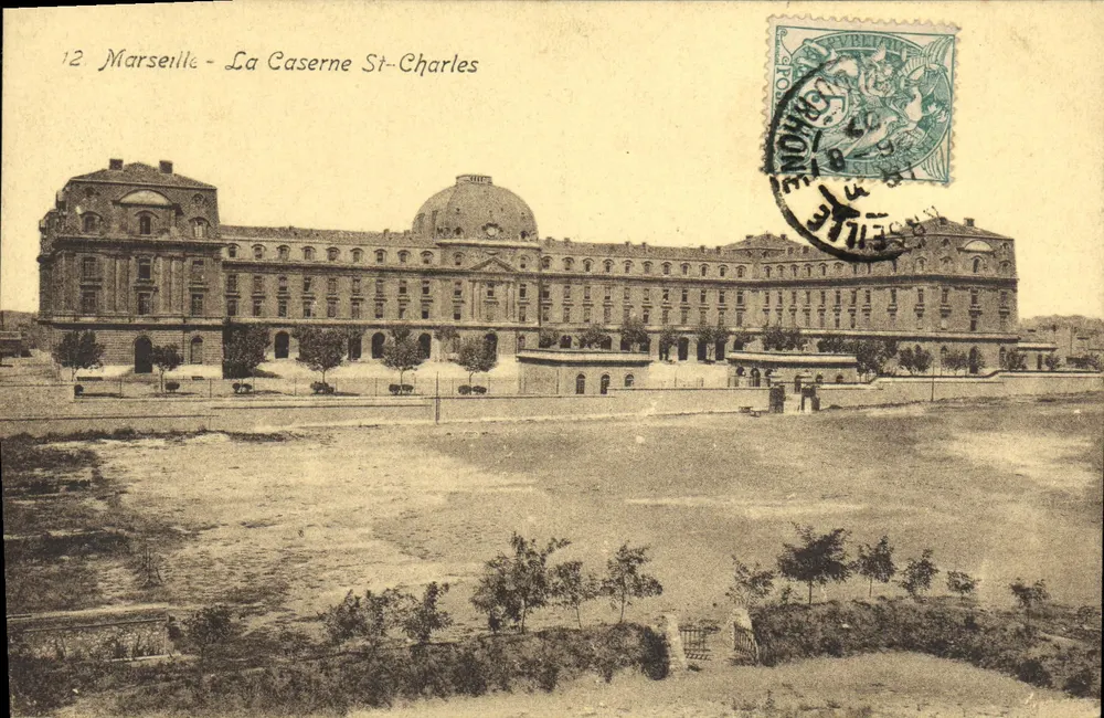Marseille - La Caserne St-Charles — Verlag unbekannt, Nr. 12 - Vorderseite