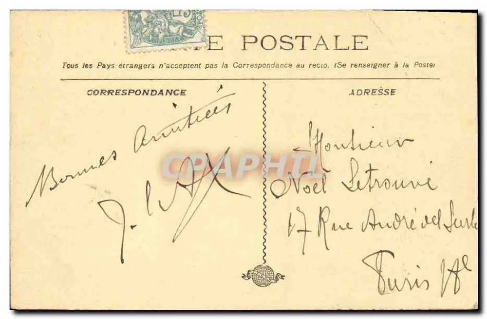 Marseille — L'Embarcadère du Pharo — Éditeur : L'Éditeur de la Poste - Verso
