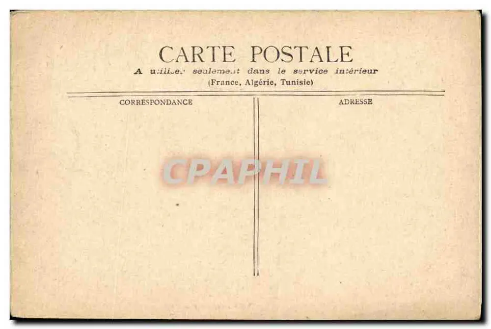 Marselha - Museu Borelý — editor Staerck, Paris - Verso