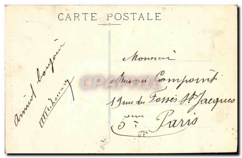 Marseille - Palais Longchamps - Massif Central - EL. - Rewers