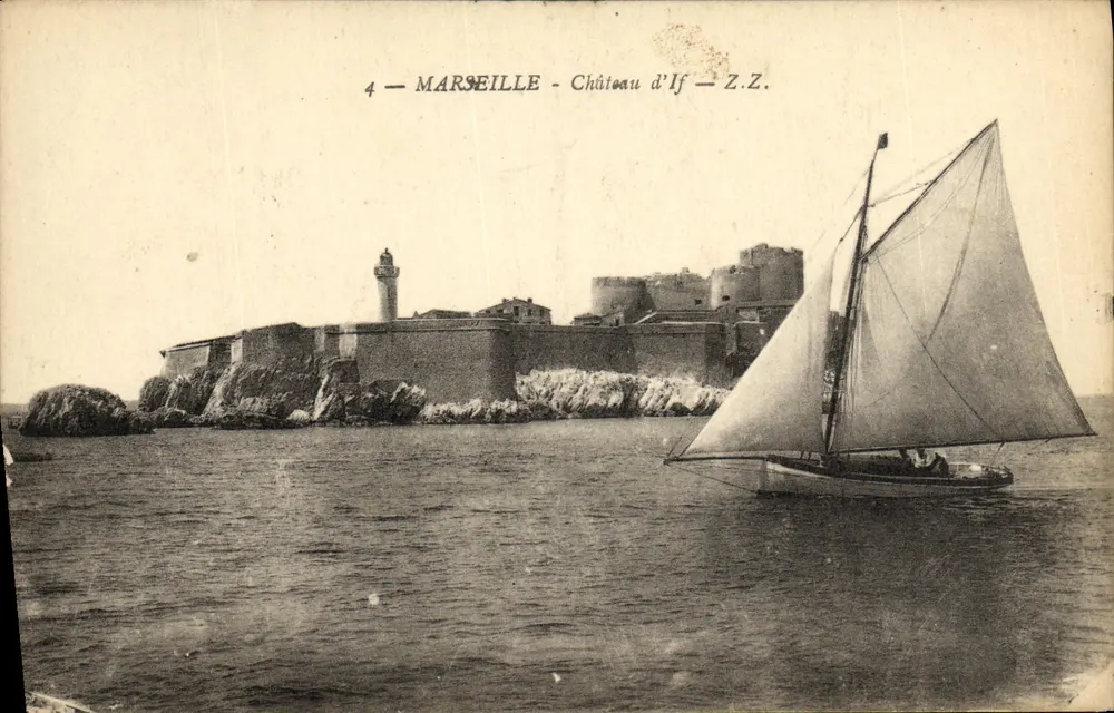 Marseille — Zamek If — Z.Z. — Wydawca Z.Z. n°4 - Awers