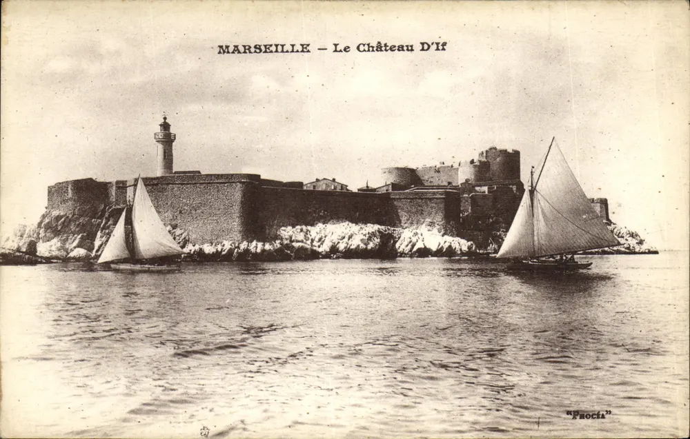 Marselha — O Castelo de If — Editor 'Procti' - Frente