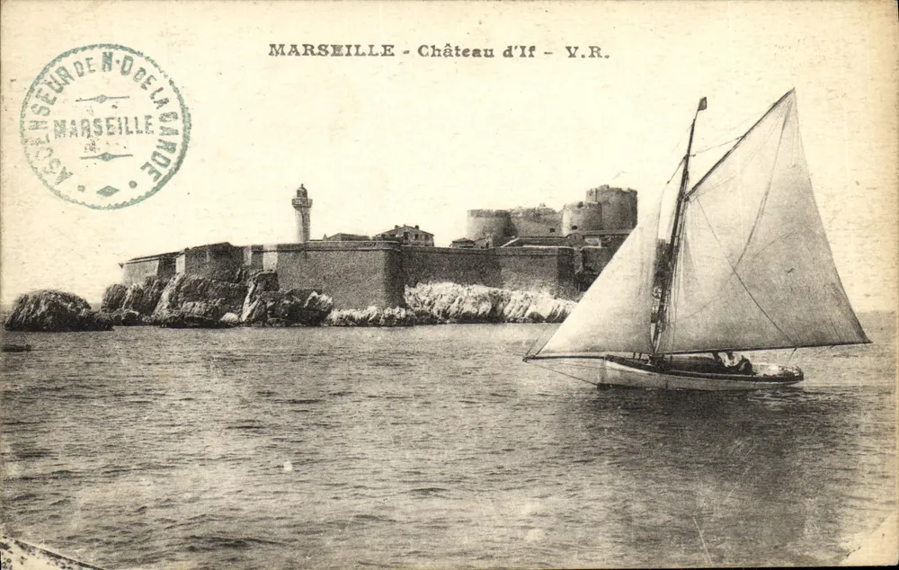 Marselha - Castelo de If - Y.R. — editor Y.R. (Yves Régis) - Frente