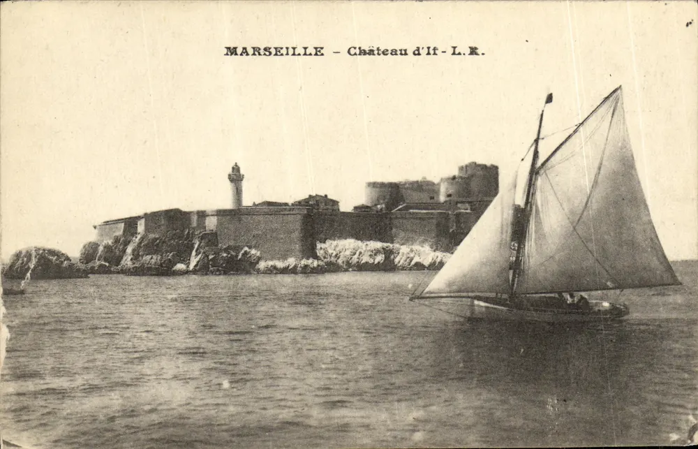 Marselha — Castelo de If — L.R. - Frente