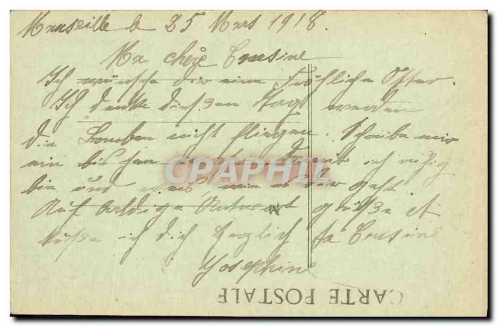 Marselha — Castelo de If — L.R. - Verso