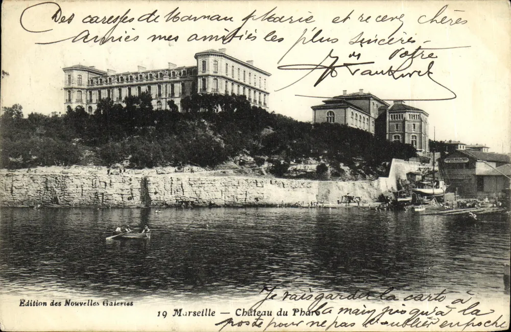 Castelo do Farol — Marseille — Edição das Novas Galerias - Frente