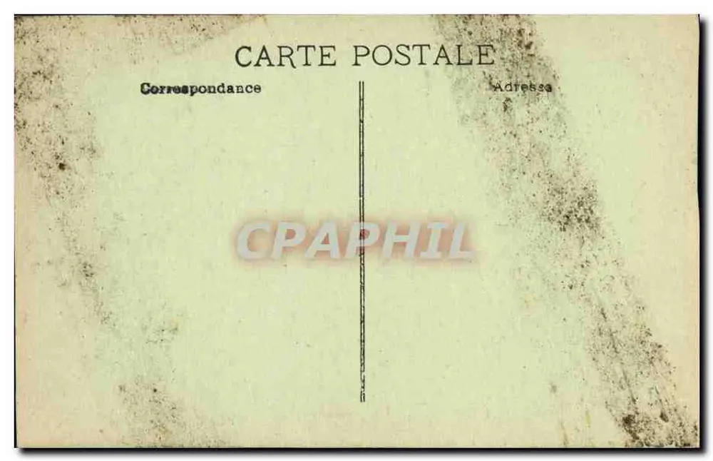 Marselha — A Porta de Aix — Editor não identificado, número de série não visível - Verso