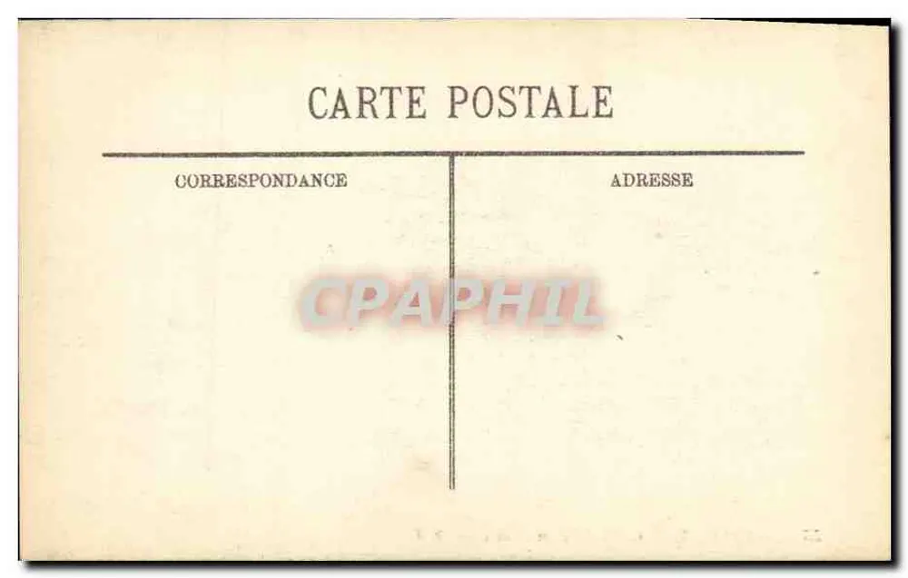 Marseille — O Castelo do Pharo — editor desconhecido, n° 55 - Verso