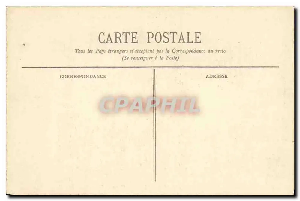 Marseille - O Arco do Triunfo - Praça d'Aix - BR - 1520 - Verso