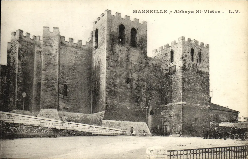Marseille - Abadia St-Victor - L.V. - Frente