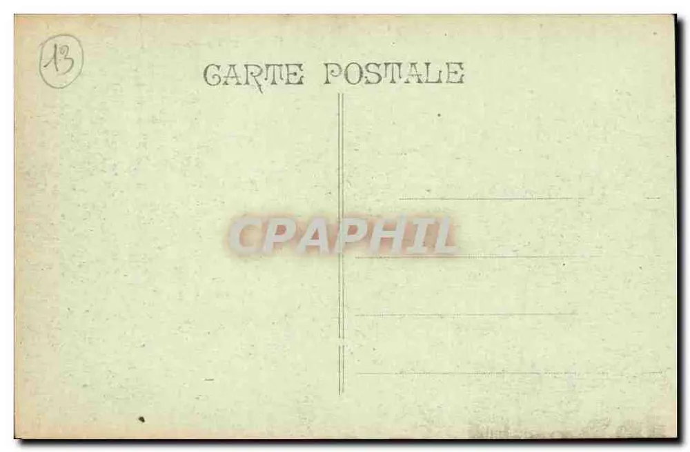Marseille - Abadia St-Victor - L.V. - Verso