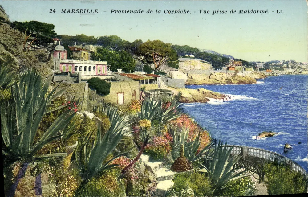 Marseille — Promenade de la Corniche — Ansicht von Maldormé — LL - Vorderseite