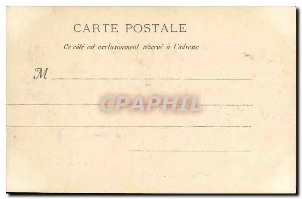 Marseille : Ansicht des Alten Hafens — Serie 75 — Verlag L. D. Paris-Marseille - Rückseite