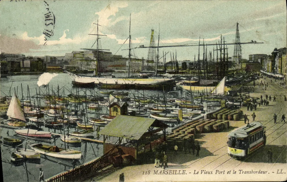 Marseille — Der Vieux Port und der Transbordeur — LL. n° 118 - Vorderseite