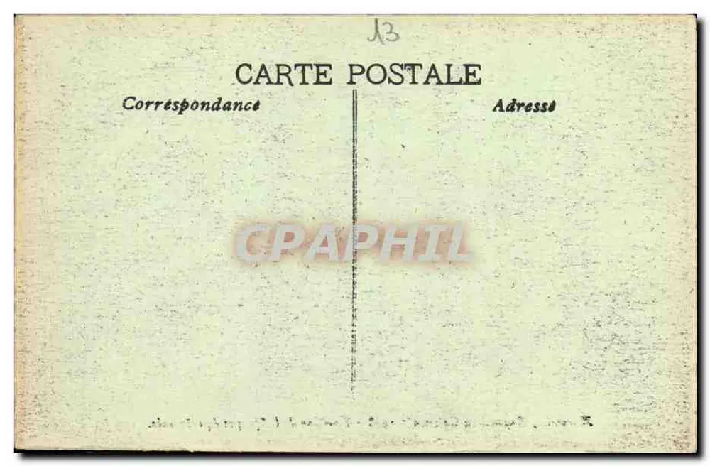 Marseille, Kolonialausstellung 1922 — Pavillon der Äquatorialafrika — Verleger nicht sichtbar - Rückseite