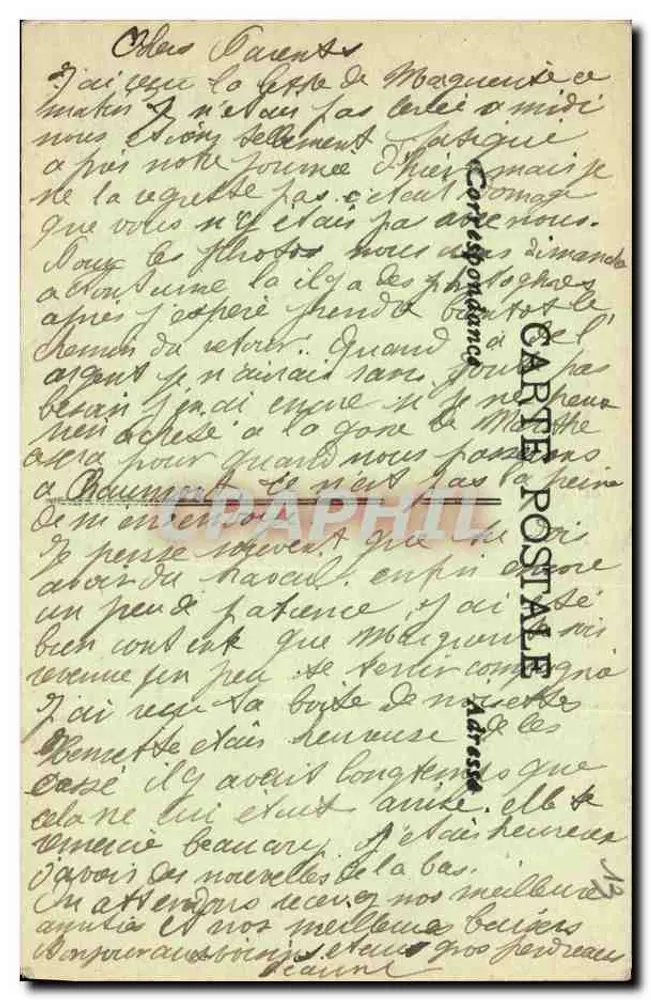 Marseille - Exposição Colonial 1922 - O Restaurante Indo-Chinês - Verso