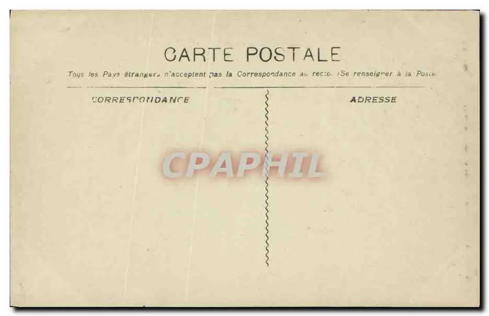 Marseille - Der Kai des Hafens und das Rathaus - Rückseite