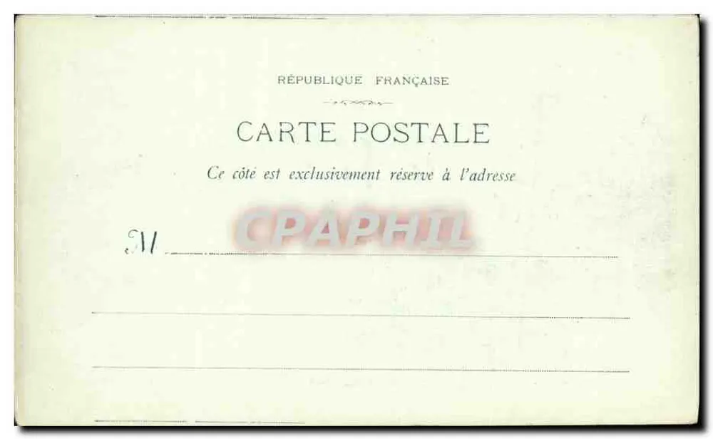 Marselha - 45 - O Forte Saint-Jean - E. L. Phot - Verso
