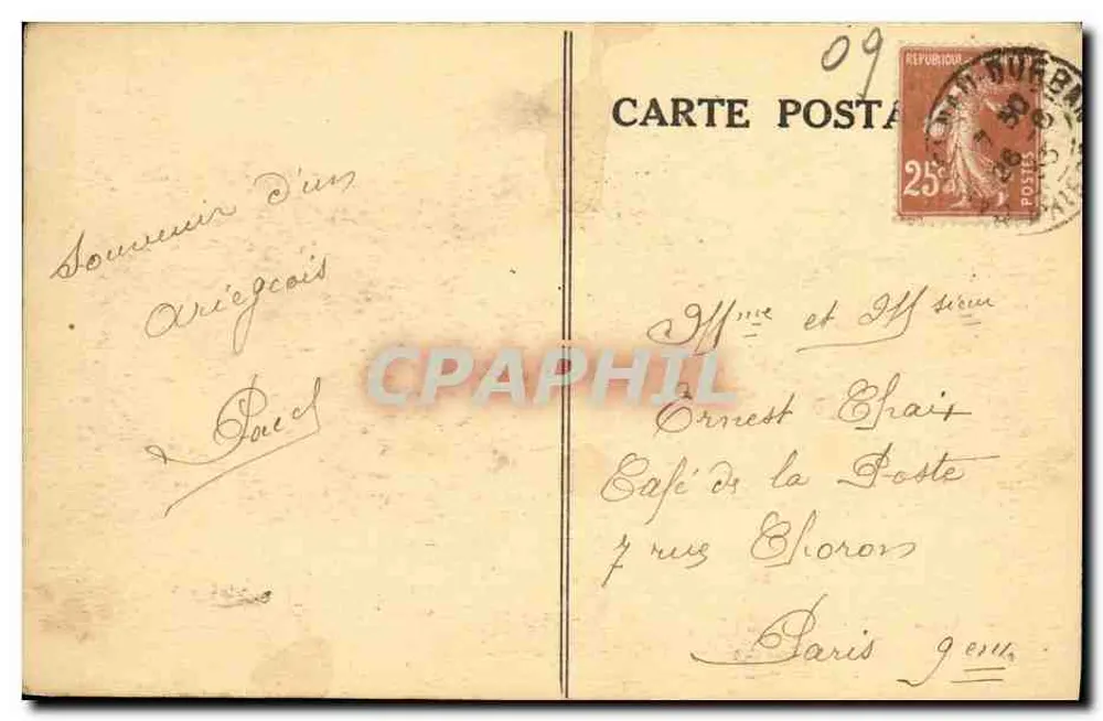 DURBAN — Ruínas históricas do Castelo de St-Barthélémy — L'Ariège Pittoresque - Verso