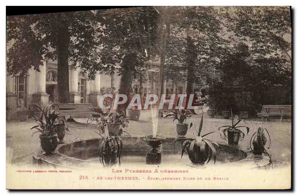 Die Aigüeroise Pyrenäen — Einrichtung Siche oder Brasilien — Nr. 214 — Labeaume Phototype, Toulouse - Vorderseite