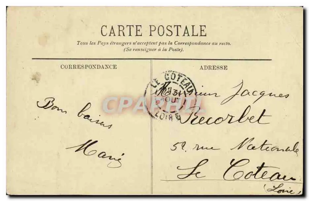 Le Touquet — O Castelo — LL. — Editor LL. - Verso