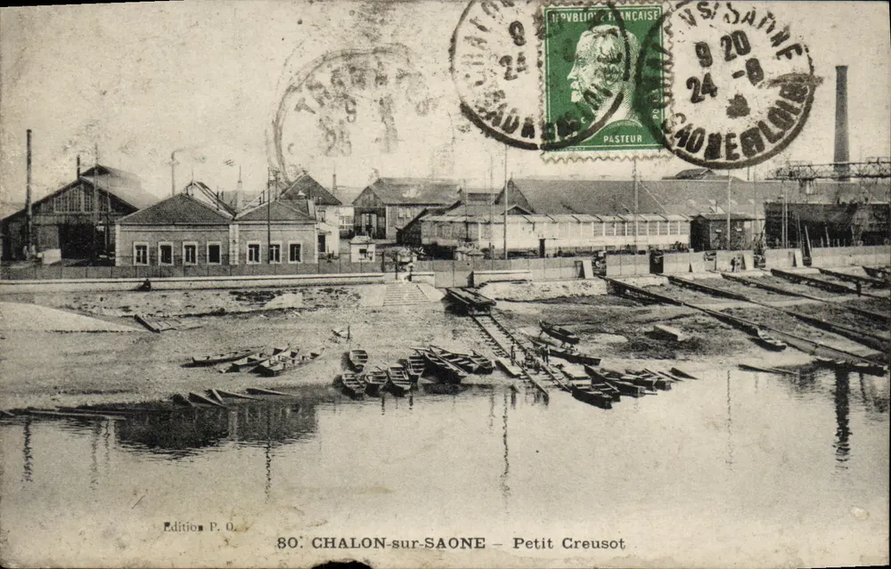 Chalon-sur-Saône — Petit Creusot — Edição P. O. - Frente
