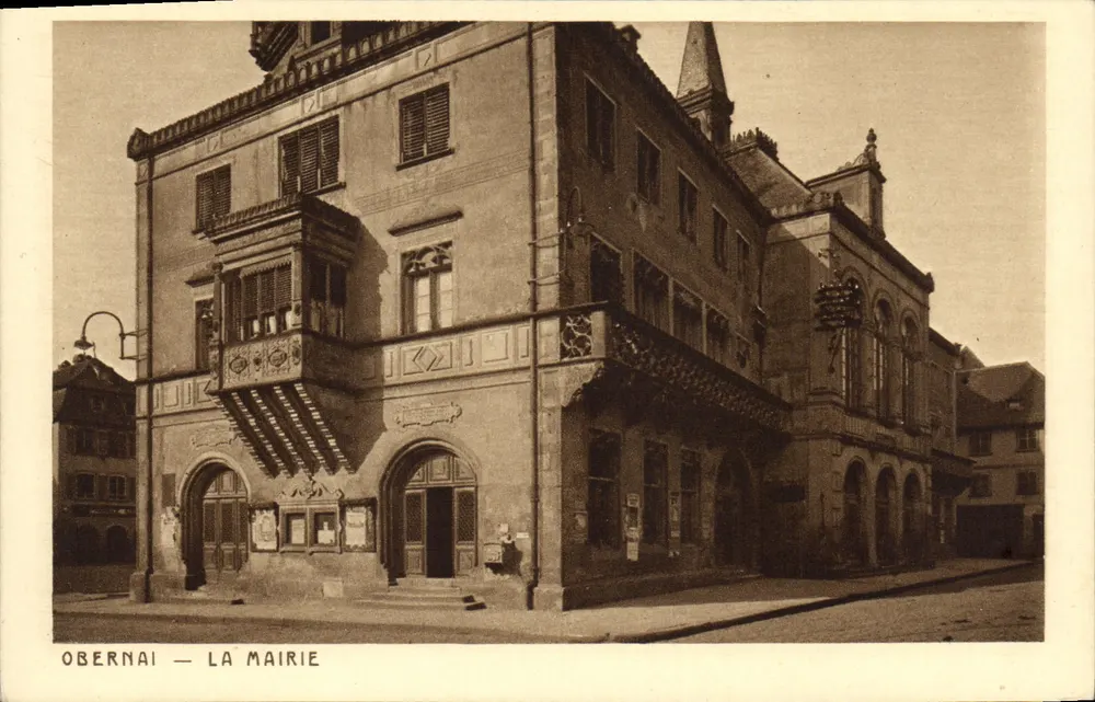 Obernai — De Mairie — Braun & Dornach, n° 329 - Voorkant