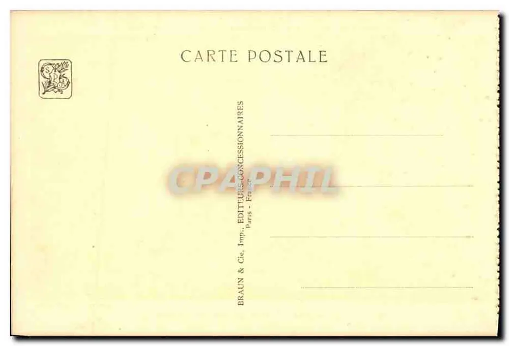 Algerien — Minarett — Internationale Kolonialausstellung — Paris 1931 - Rückseite