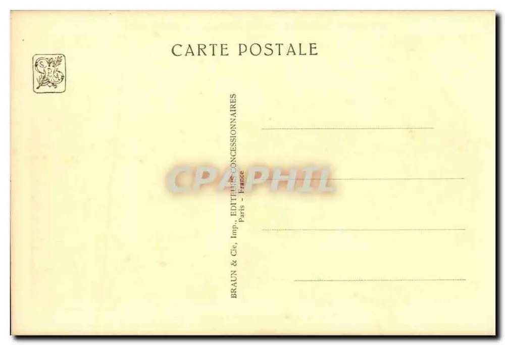 Internationale Kolonialausstellung — Paris 1931 — Indochina-Abteilung — Cambodia-Pavillon — Groslier et Blanche, Architekten - Rückseite