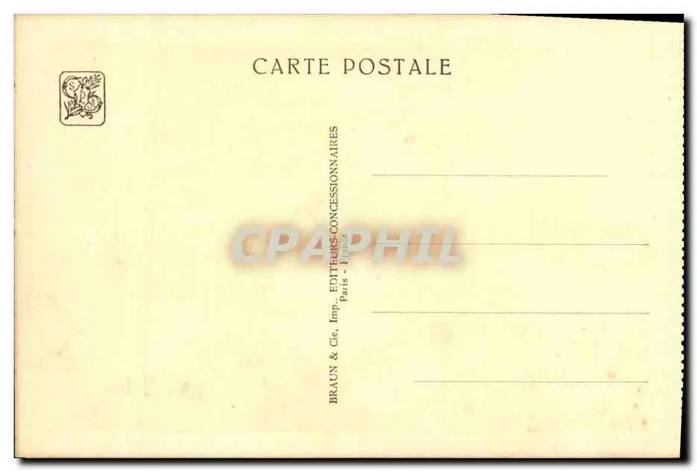 Internationale Informationsstadt — Internationale Kolonialausstellung — Paris 1931 — Jean Bourgon und Fernand Camille Chevalier, Archs. - Rückseite