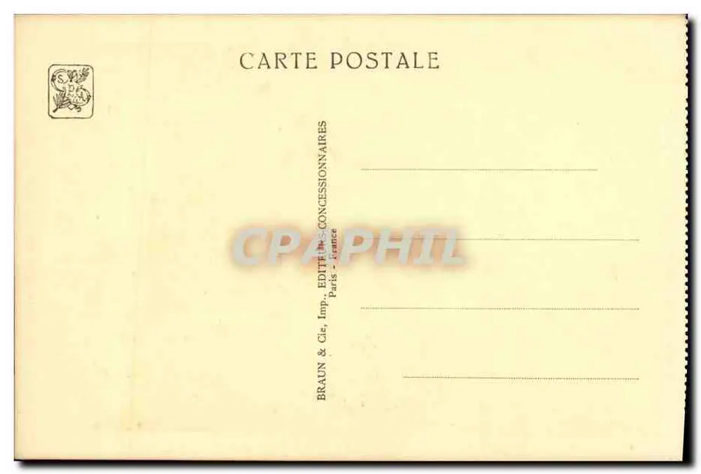 Museum der Kolonien — Internationale Kolonialausstellung — Paris 1931 — Laprade et Jaussely, Archs. - Rückseite
