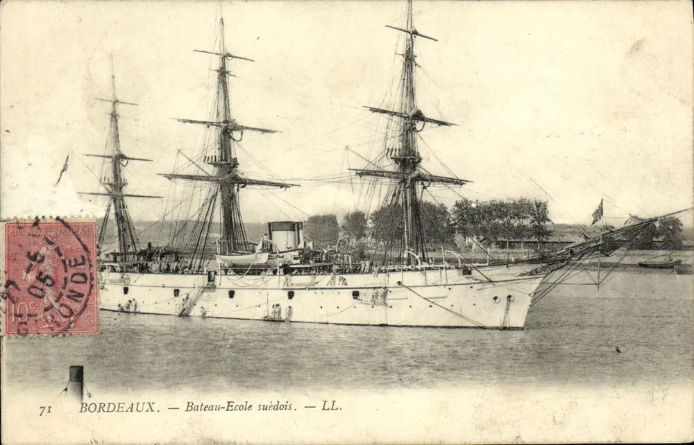 Bordeaux — Schwedisches Schulschiff — LL. - Vorderseite
