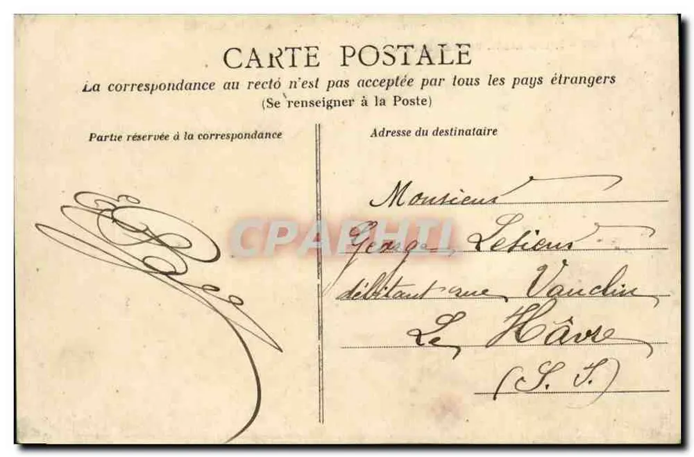 BREST — Mobile Defense, Hochsee-Torpedos — unbekannter Verlag, n° 105 - Rückseite