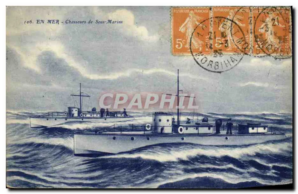 Auf See - U-Boot-Jäger — Nr. 106 — Verlag nicht sichtbar - Vorderseite