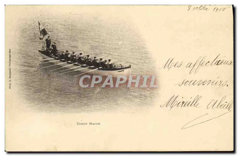 Canot Major — Poitou-mer — Fot. A. Bougault - Frente