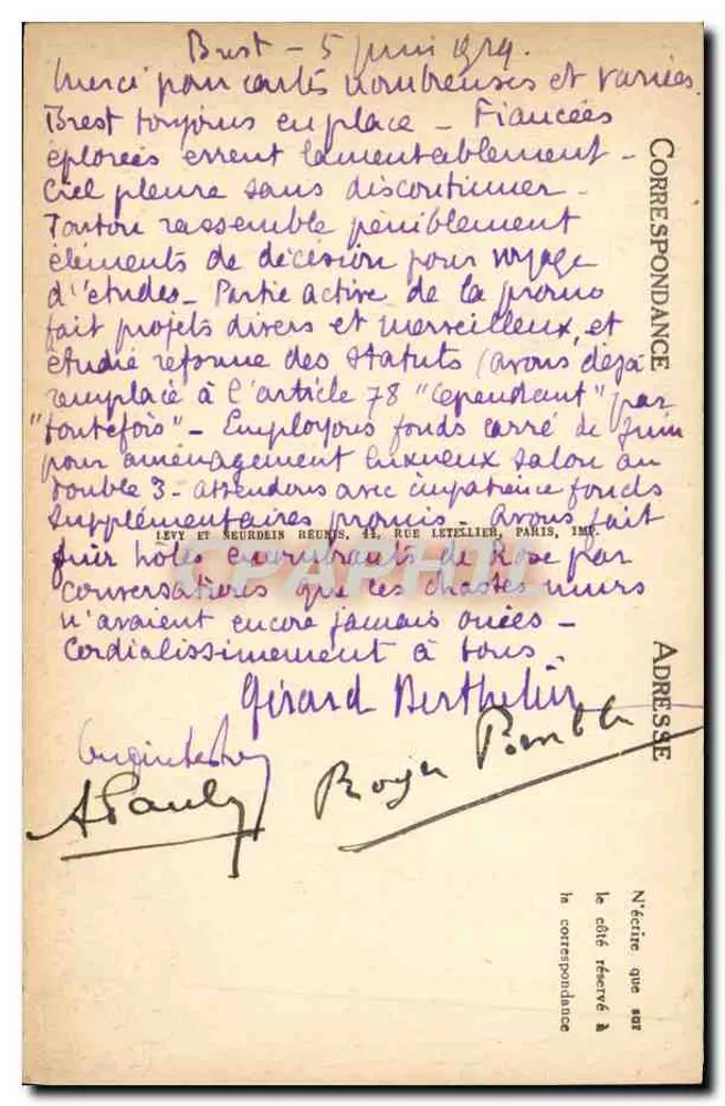 Canot-Major — Escola de Remos — LL - Verso