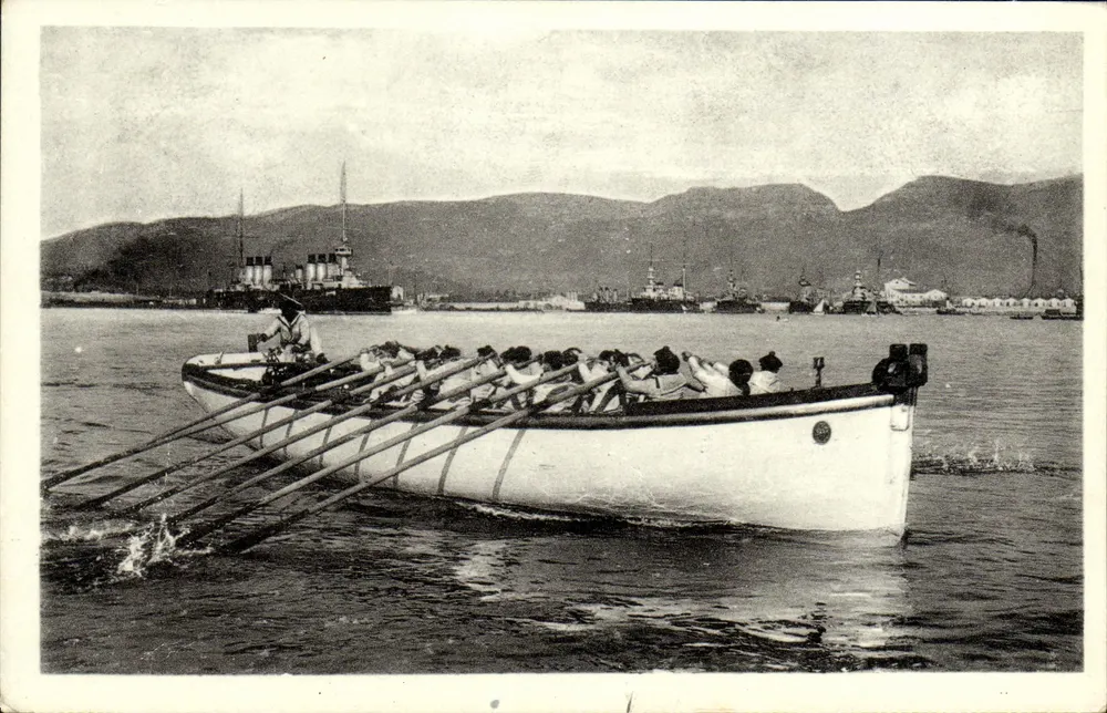 Rudergerschule — Marine — Rudergerschule — Les Arts Photomécaniques, Paris - Vorderseite