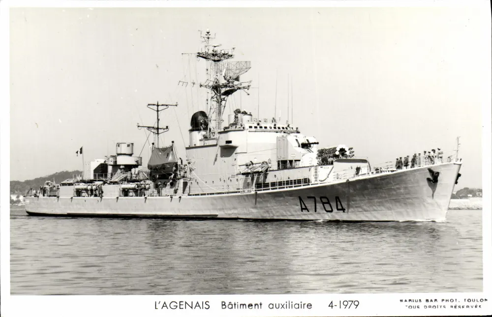 L'AGENNAIS — Hilfsboot A784 — Marius BAR Fotografie, Toulon - Vorderseite