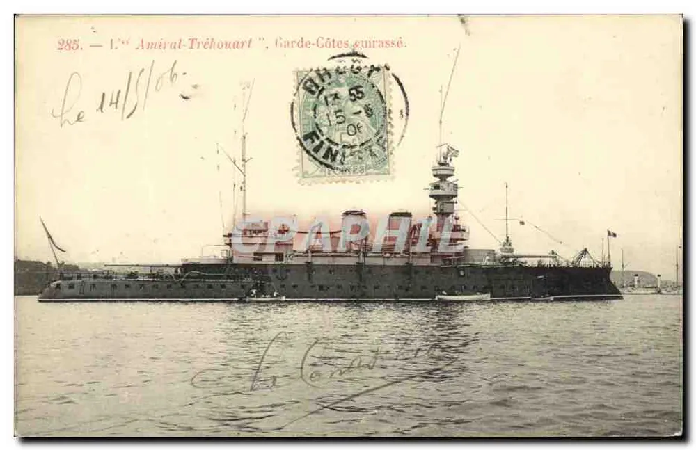L'Amiral-Tréhouart — Küstenwache in vollen Segeln — Verlag: 288 - Vorderseite
