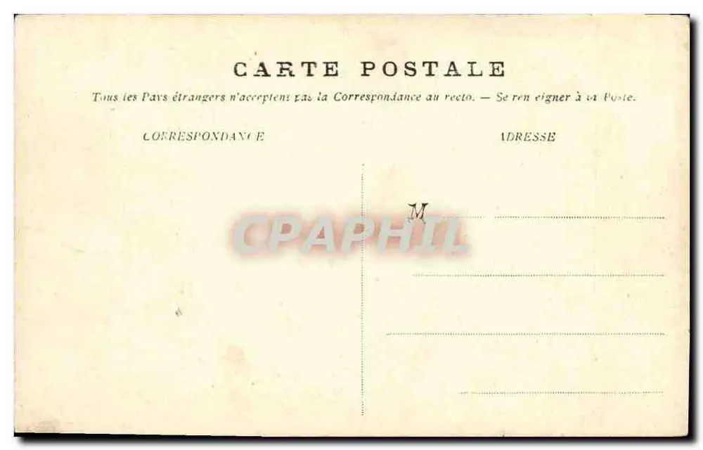 L'Amiral Tréhouart — croiseur de guerre — Cliché G. B. P. n°2 - Rückseite