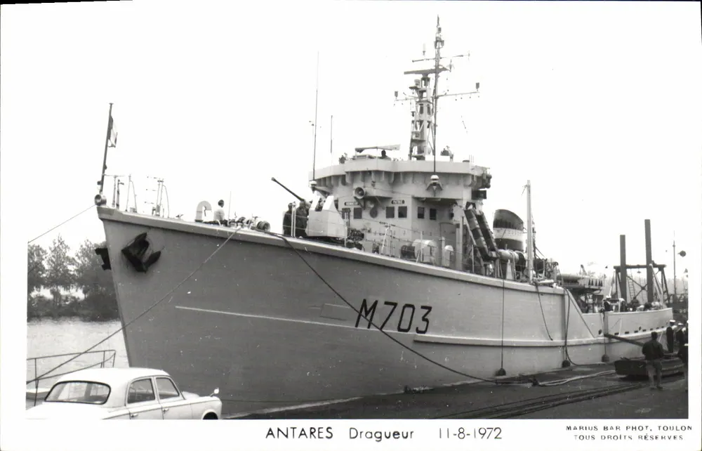 ANTARES Dragador — M703 — Marius Bar Fotografia, Toulon - Frente