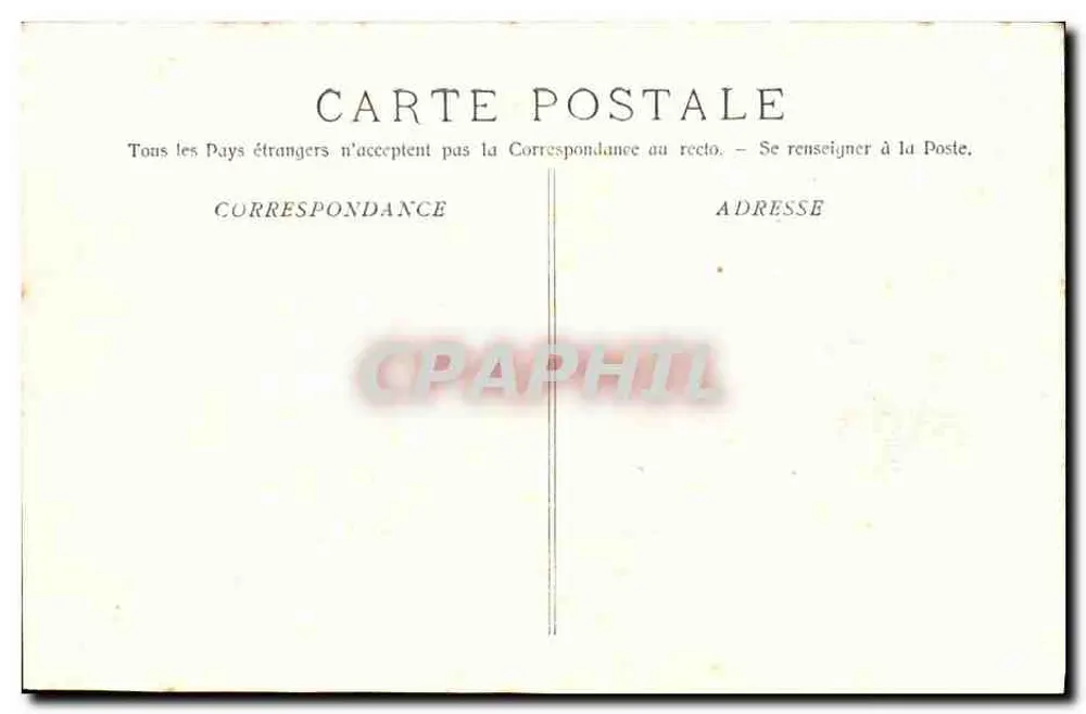 L'Arbalète — Zerstörer der Flotte — A. Bougault n°446 - Rückseite