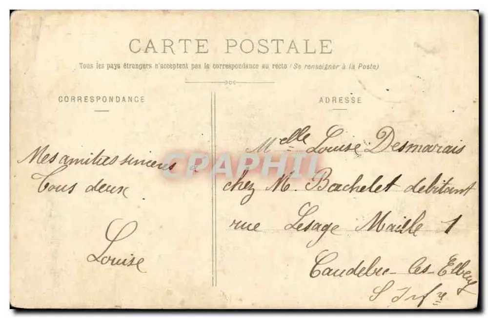 Le Contre-Torpilleur Baliste — navire de guerre français — éditeur H. Laurent, n° 487 - Rückseite
