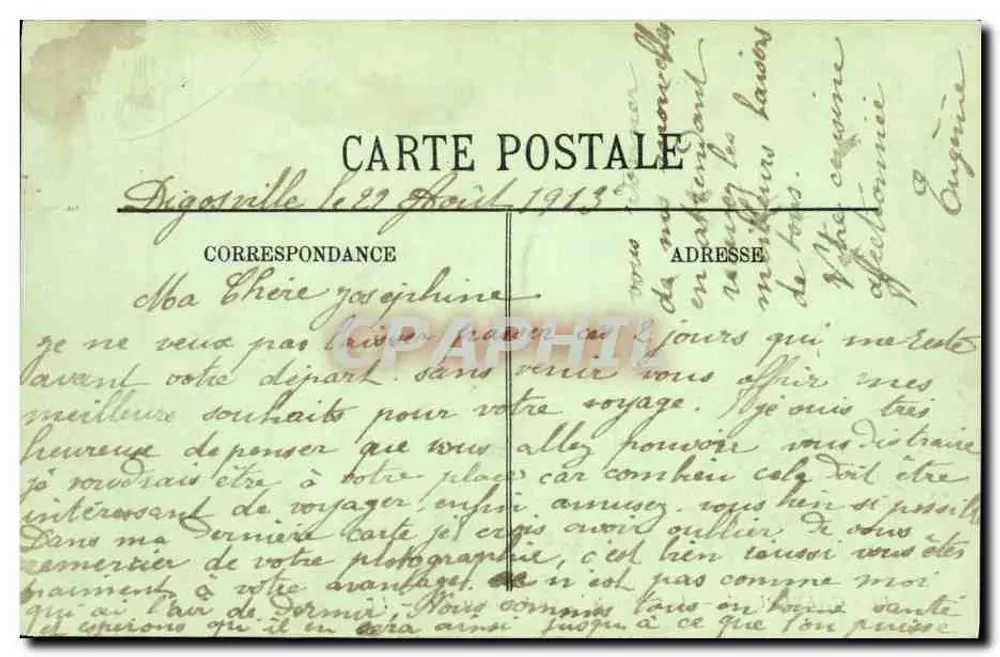 Cherbourg — Der "Baliste", Torpedoboot — LL. - Rückseite