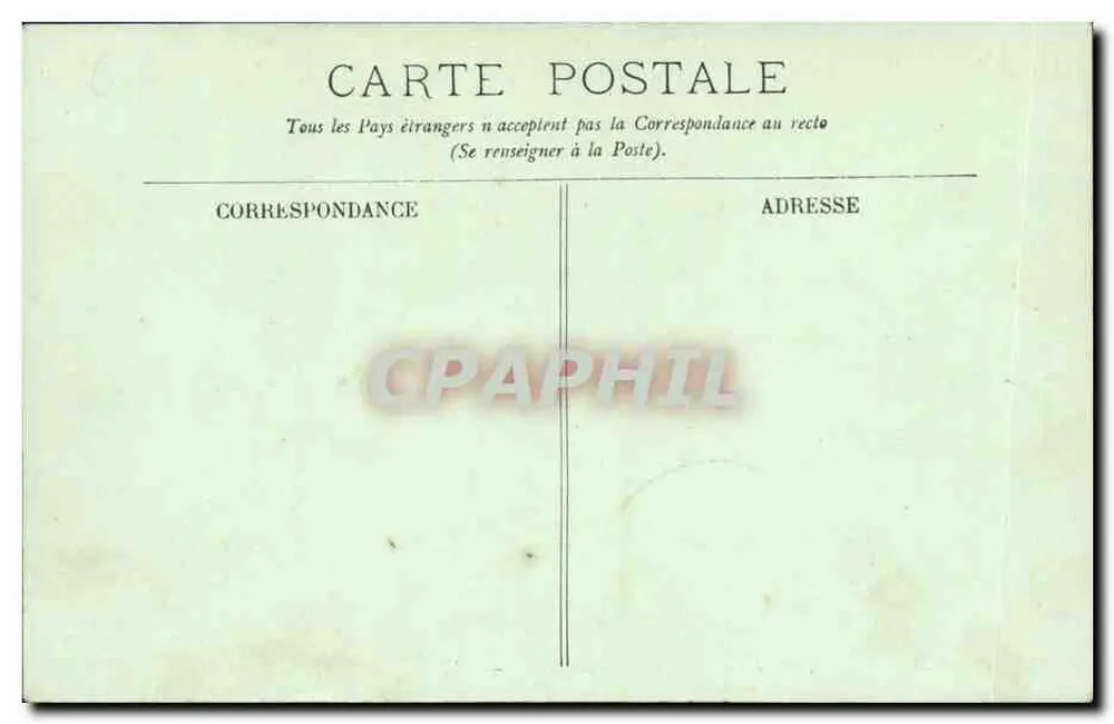 Cherbourg — Der "Bélîer", Zerstörer — LL. - Rückseite