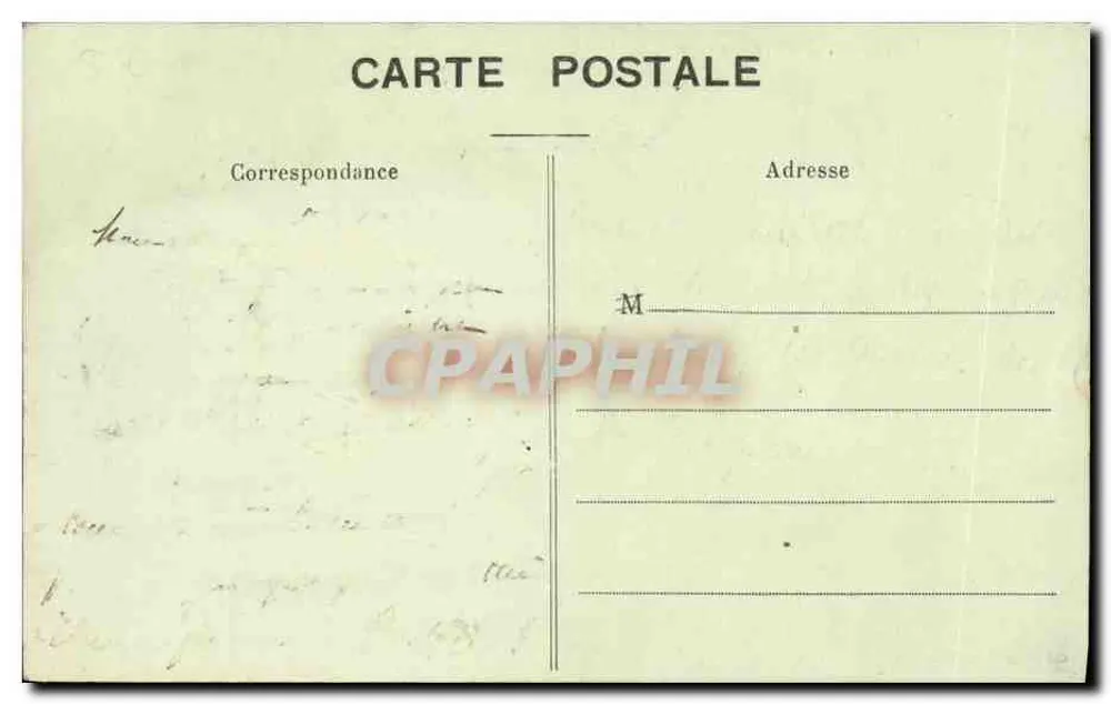 Der "Bouvet", Panzerkreuzer — Sammlung P. B., Cherbourg - Rückseite